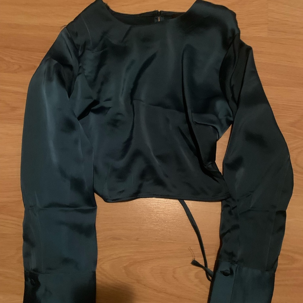 Open Back Blouse
